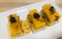 桂花小米凉糕-夏季的最爱