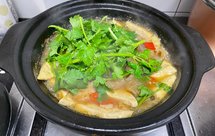 肉皮豆腐煲|炸猪皮豆腐煲