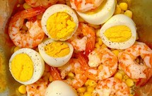 【减脂餐】凉拌虾米蛋蛋白质爆炸！！