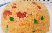 虾干腊肠蛋炒饭
