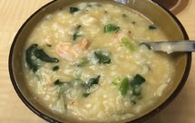 鲜虾干贝粥