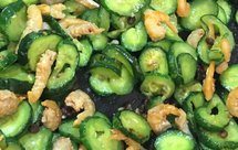 卜卜脆青瓜炒虾米