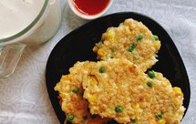 【虾米饼】剩米饭也有春天