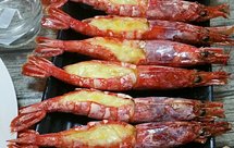 芝士焗阿根廷红虾