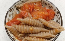 好看好吃的海螺莜面