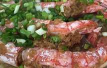 蒜蓉粉丝蒸阿根廷红虾