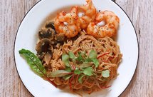 茄汁阿根廷红虾面