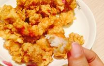 阿根廷红虾：炸虾球