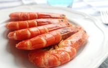 盐煎阿根廷红虾——最朴素的做法