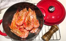 盐焗阿根廷红虾——Staub珐琅铸铁锅