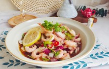 酸辣柠檬北极虾