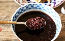 黑米紫米粥小麦胚芽贼香版