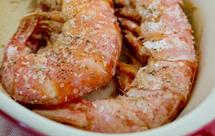 盐烤阿根廷红虾