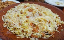 干虾拌白菜粉丝