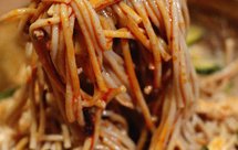 麻酱鸡丝荞麦凉面（好吃不胖）