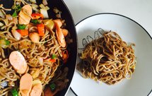 快手炒荞麦面 香辣口味