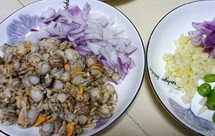 麻辣火锅底料爆炒扇贝肉