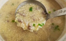 牛肉瑶柱小米粥