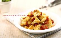 黑椒培根炒菜花