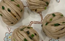 健康低脂荞麦椒盐花卷（葱花不变色）