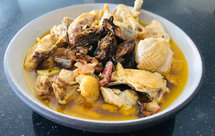 308#淡菜/干牡蛎蒸鸡