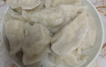 白菜扇贝丁肉饺子