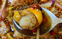 夏日凉菜-麻辣扇贝捞汁