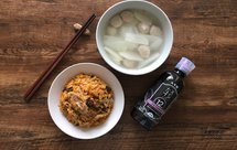 下班回家直接吃丨南瓜咸饭×六月鲜轻盐牡蛎酱油