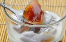 红糖山楂大麦茶冻