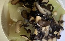 黄油冬瓜干贝木耳香菇