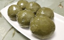 好吃软糯的青团（大麦青叶版）