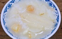 素粥·竹荪干贝粥