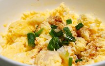 微波炉做超嫩超滑【干贝滑蛋】