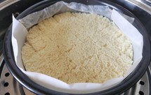 减肥党的低卡极简黄米松糕