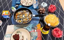 白葡萄酒蒸贻贝