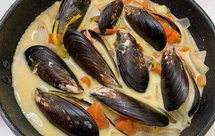 番茄奶油青口贝