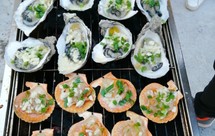 烤生蚝扇贝青口