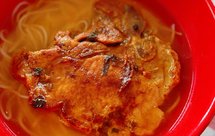 上海红烧葱烤大排 大排面