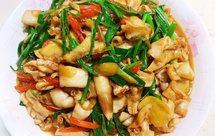 葱姜爆炒蛏子王