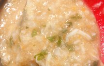 入口即化：银鱼蛏子莼菜胡萝卜芋艿粥（2-3段辅食粥）