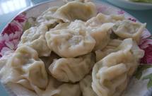 西葫芦虾仁扇贝丁饺子