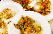 【12月北鼎蒸炖锅食谱】扇贝蒸新竹米粉