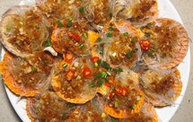 简单的蒜蓉粉丝蒸扇贝