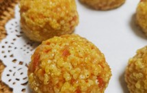 低脂纯素——大黄米莲藕胡萝卜丸子