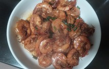 好吃到不行的，油爆大虾