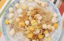 粉丝蒸鲜贝，快手无烟，夏日佳品