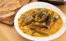 法式奶油鲜贝浓汤