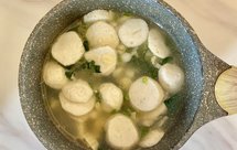 鲜贝鱼丸汤