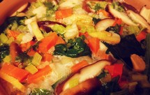 色香味俱全的海鲜粥