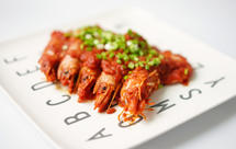 茄汁红酒烩阿根廷红虾